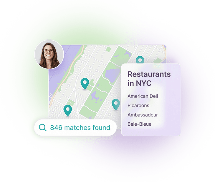 Local listings and Maps prospecting